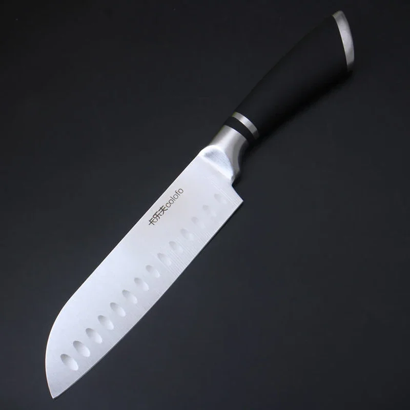 Liang Da New 7 inch Stainless Steel Knife New Design ABS+Stainless Steel Handle Santoku Kitchen Knife Sharp Japanese Chef Knife