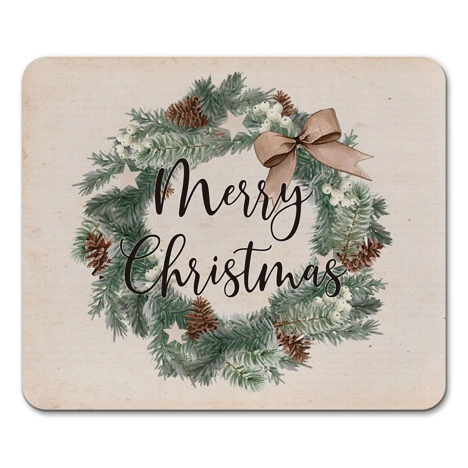 Hot-Selling Christmas Style Printing Square Mouse Pads Comfortable Gaming Mousepad Mouse Mat Keyboard Mats Desk Pad 22x18cm