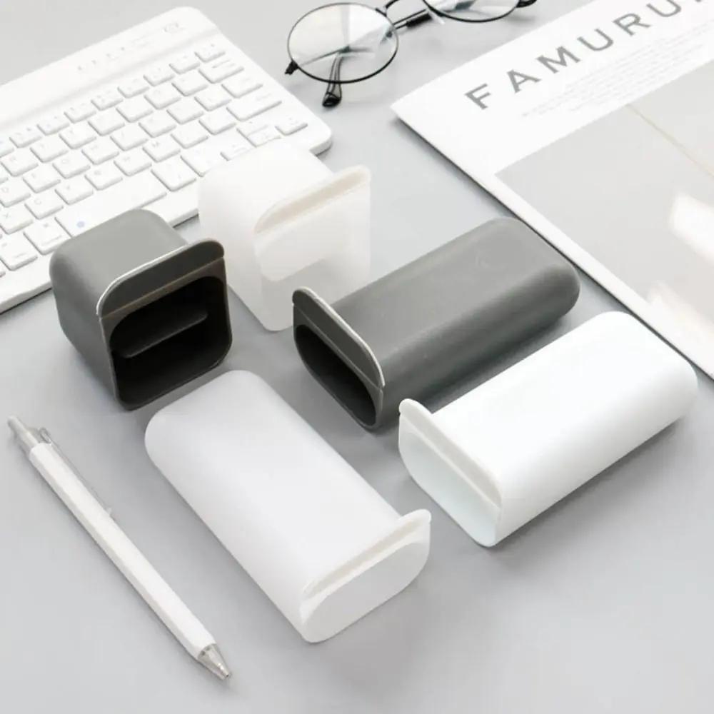 Multifunctional Pen Holder Portable Pasteable Simple Stationeries Organizer Creative School Supplies Office