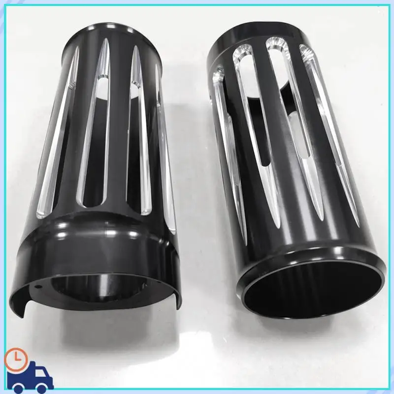 

2 Inch Extended Fork Boot Slider Cap Lid For Road King Street Glide FLHX FLHXS