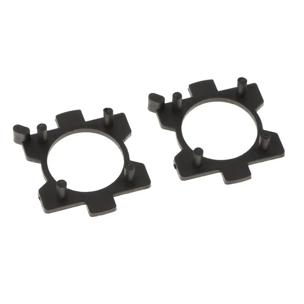 

Car Headlight Bulb Retainers Holder Easy Install Plastic Base Conversion Kit for Mazda CX5 CX7