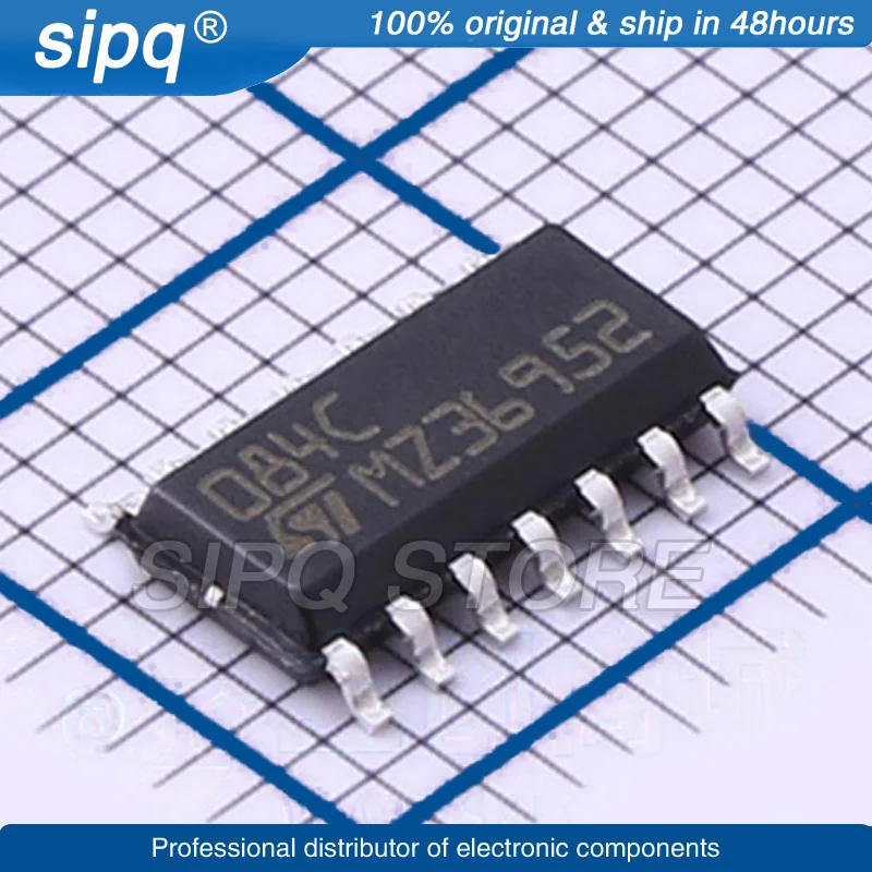 10PCS/LOT TL084CDT TL084C 3MV 4MHZ 30PA 4 SOP-14 FET INPUTAMPLIFIERS Brand New and Original In Stock Authentic Product