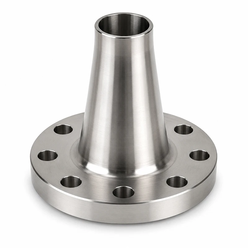

Custom Stainless Steel Long Weld Neck Flange CNC Machined Precision Pipe Connector for Pipeline Connection System