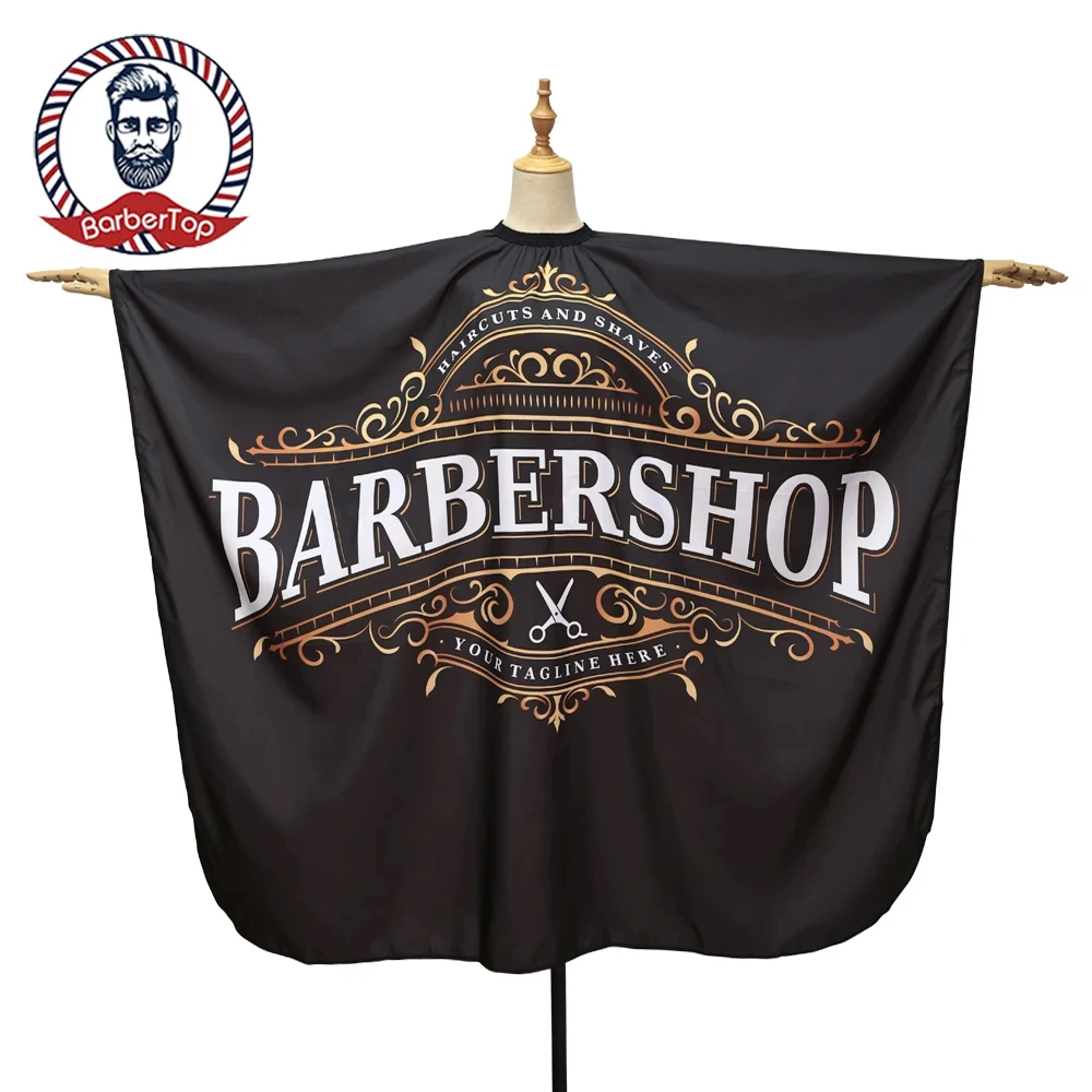 

Barber Haircut Cloth Home Hairdresser Apron Hair Cut Cape Salon Hairdress Gown Hairdressing Coat Barbershop Accessory