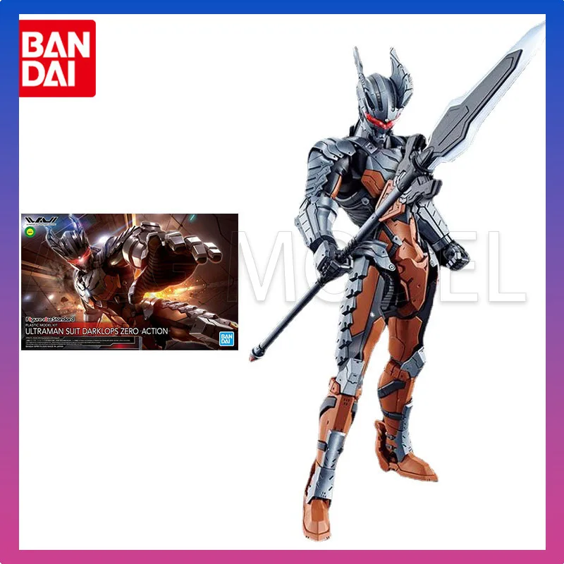 

In Stock Bandai Ultraman Figure Rise Standard Ultraman Darklops Zero Genuine Assembly Model Ornaments Action Toy Figure Toys