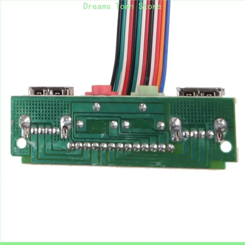 HX6A компьютерное шасси USB передняя панель Microphone & Earphone Gacks Port 6CM