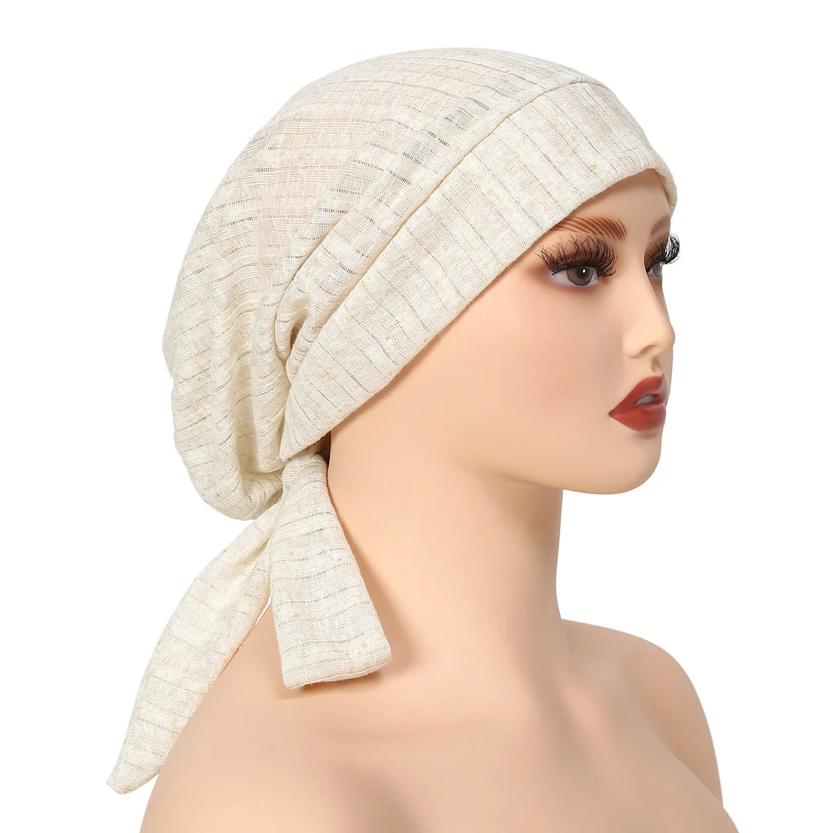 Women Muslim Hijab Cancer Chemo Caps Turban Cap Hair Loss Headscarf Elastic Muslim Hijab Scarf Headwear