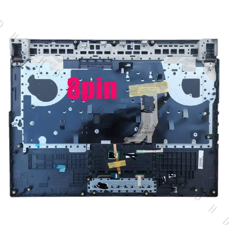 B+15.6'' New UK Palmrest 8PIN RGB Backlit Keyboard For Asus G531GV G531GU G531GW Laptop
