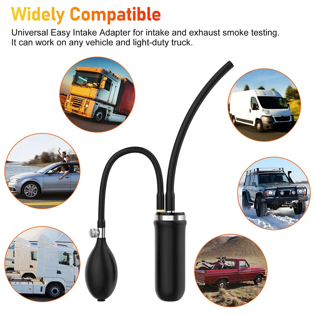 

Quick Intake Adapter Car Smoke Tester Inflatable Leak Plug Automotive Smoke Machine Bladder For EVAP Smoke Machine Vehicles