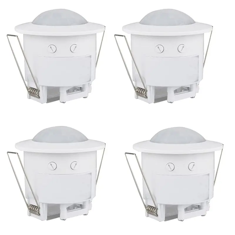 4x-110v-220v-360-°-detecteur-de-mouvement-infrarouge-encastre-pour-plafond-interrupteur-d'eclairage-capteur-de-mouvement-b12b