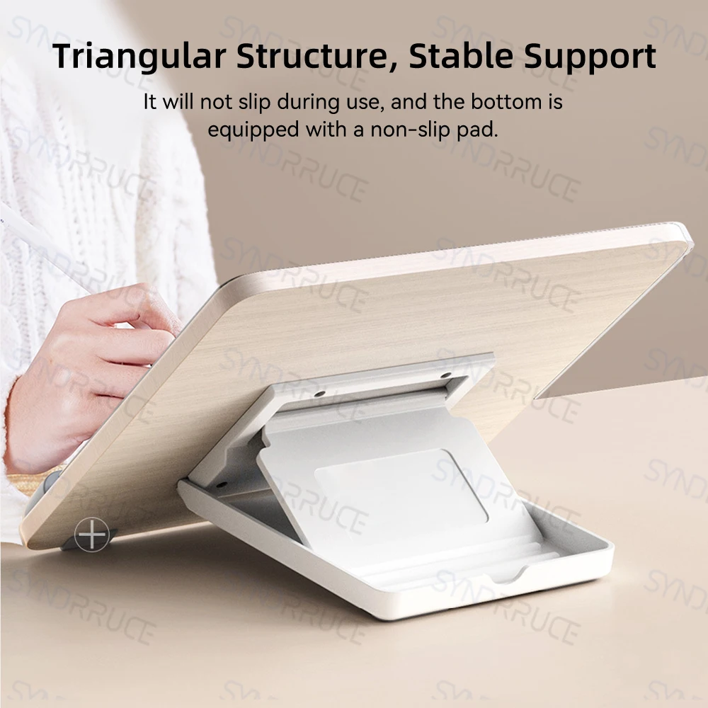 Imagem -02 - Suporte Ajustável para Laptop para Tablet e Livro Acessórios Tablet Desenho Ipad Pro Xiaomi Samsung Lenovo