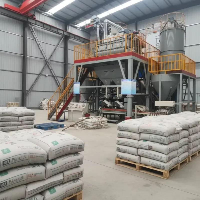 High Quality Automatic Ceramic Tile Adhesive Manufacturing Plant From China Exporters Hot Sale Dry Mortar Production Line
