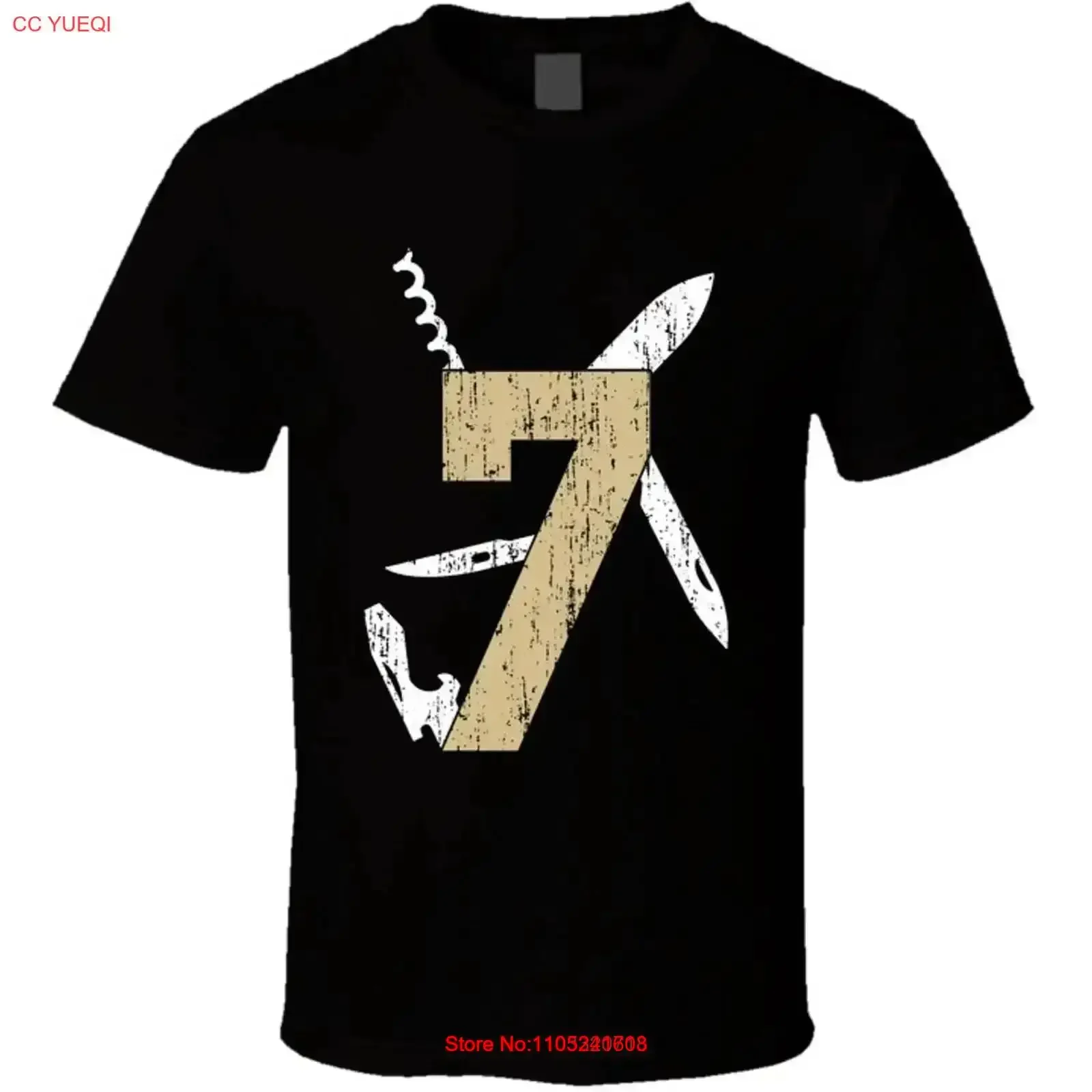 

Taysom Hill Swiss Army Knife T Shirt vintage Washed Soft Versatile designer clothes graphic Stretched fashion Comfortable