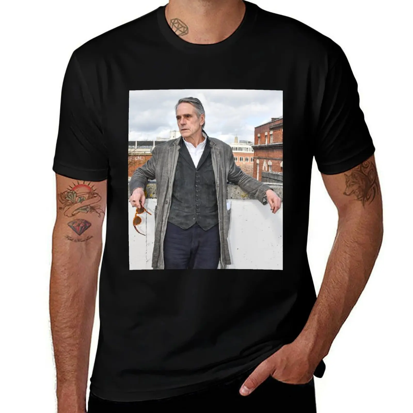 JEREMY IRONS T-Shirt Work Wear Lightweight Tee T-Shirt