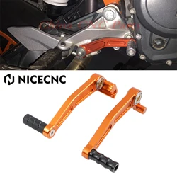 NICECNC Foot Rests Foot Brake Clutch Gear Pedal Lever Shifting Lever For KTM Duke RC 125 200 390 2014 2015 2016 Duke 125 200 390