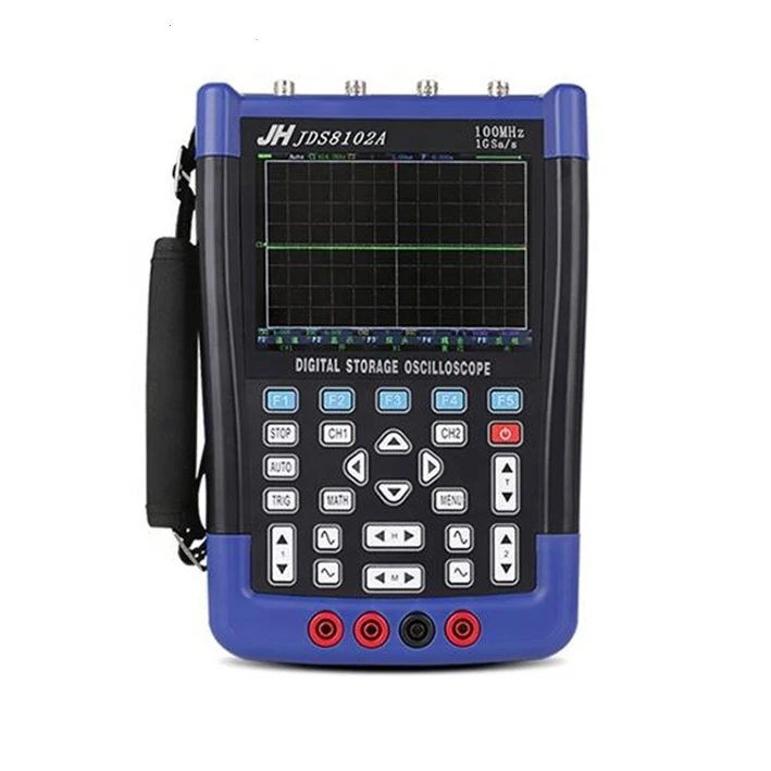 Digitale Geheugen Oscilloscoop Jinhan JDS8102A Analoge Oscilloscoop 100Mhz 1G Sample Rating Bandbreedte 2Channel Signaal Zender