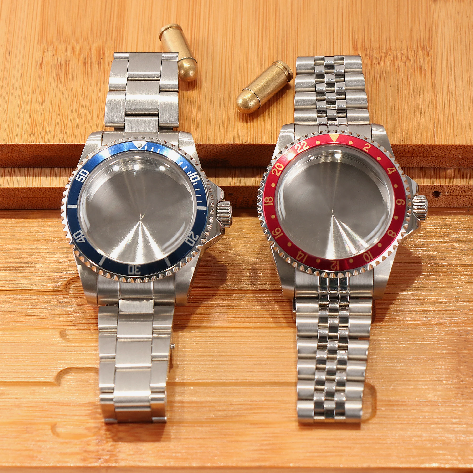 حافظة ساعة زجاجية من الأكريليك على شكل قبة عتيقة ، حافظة ساعة NH35 ، Seiko NH35A ، علبة ساعة حركة الفرقة 20 ، إكسسوارات الغواصة ،