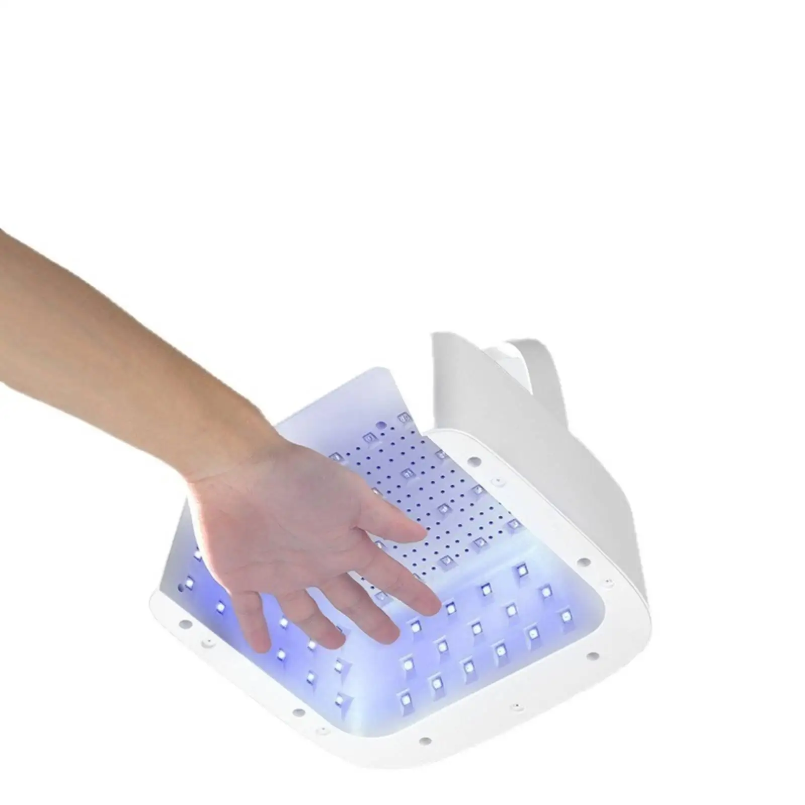 Mini LED Nail Lamp with Touch Panel and Carry Handle for Quick Gel Nail Drying at Home or Professional Salon