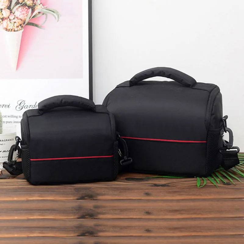 Fashion Digital DSLR Camera Bag Shoulder Bag Waterproof Case Photography Photo Bag For Canon For Nikon For Sony Lens Pouch Bag