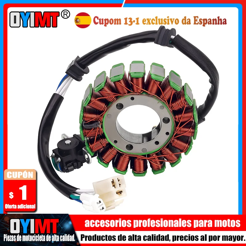 Bobina de estator generador de motocicleta Comp para Yamaha YS250 YBR250 2007-2011 5D1-H1410-00-00 5D1-H1410-01-00 accesorios YS YBR 250
