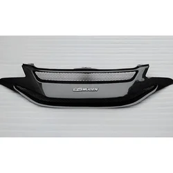 Mugen Car Front Grill Grille Body Kit Fits Honda FIT 2014-2017 GK5, Carbon Fiber Or ABS Car Accessories