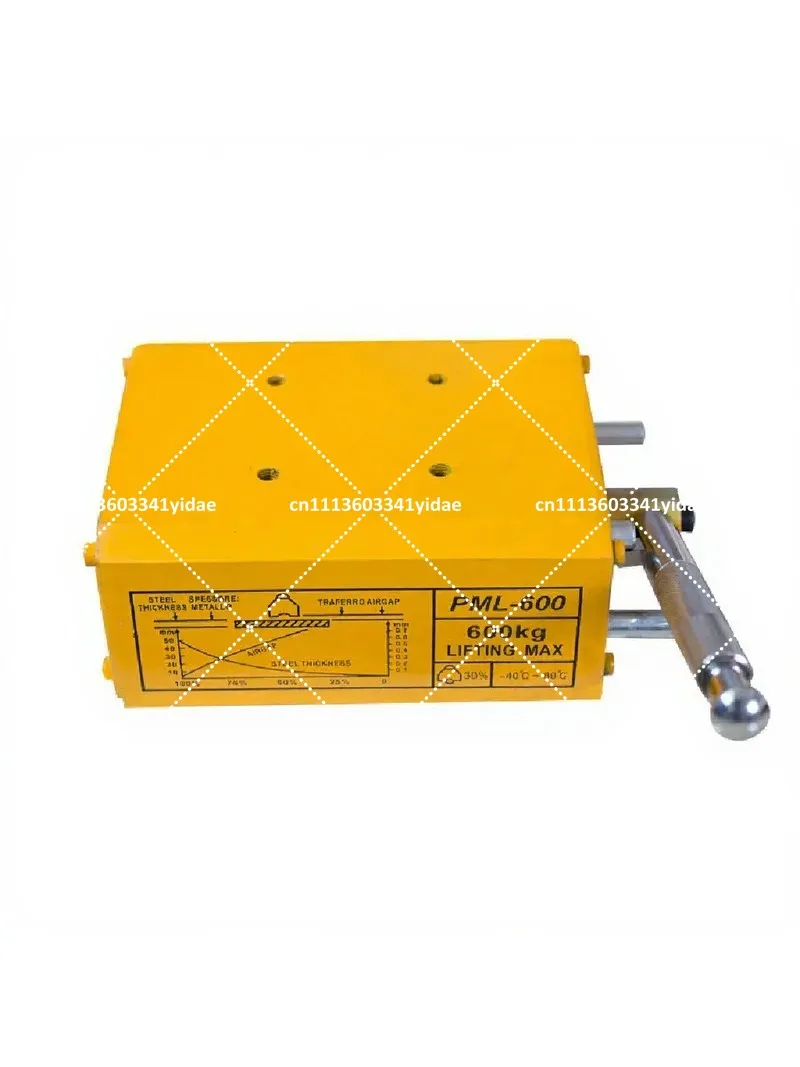 Magnetic Base Suction Cup 1000KG 600KG 300KG Strong Permanent Magnet for Tapping Machine Crane