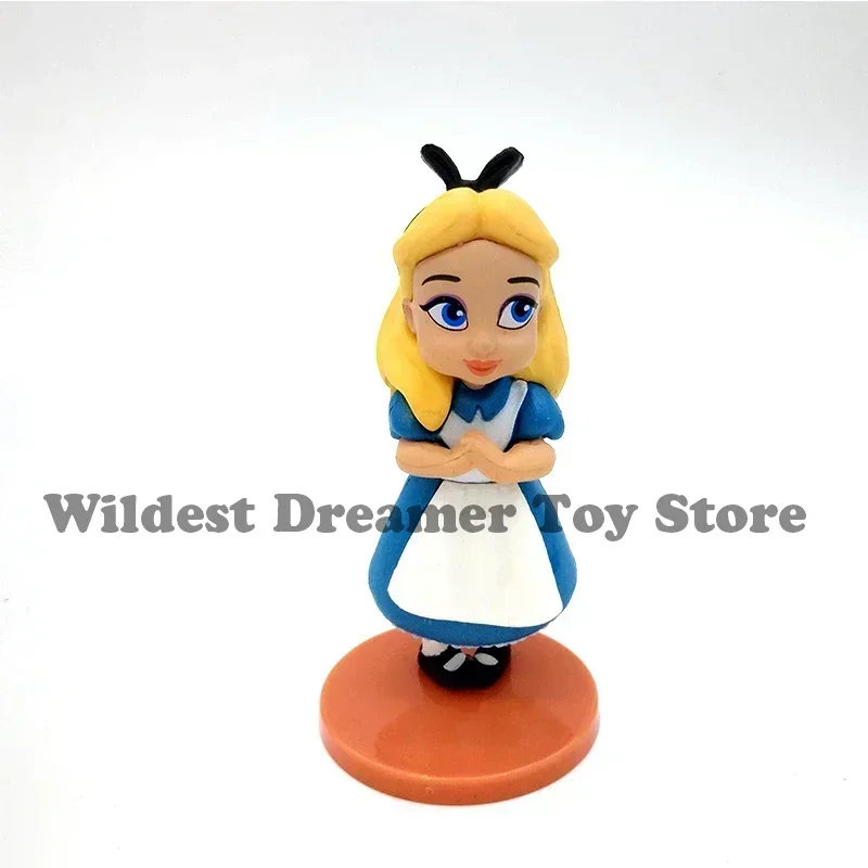 Disney Princess Anime Figure Toys Rapunzel Snow White Cinderella Fairy Pocahontas Doll Decoration Accessories Children Gifts