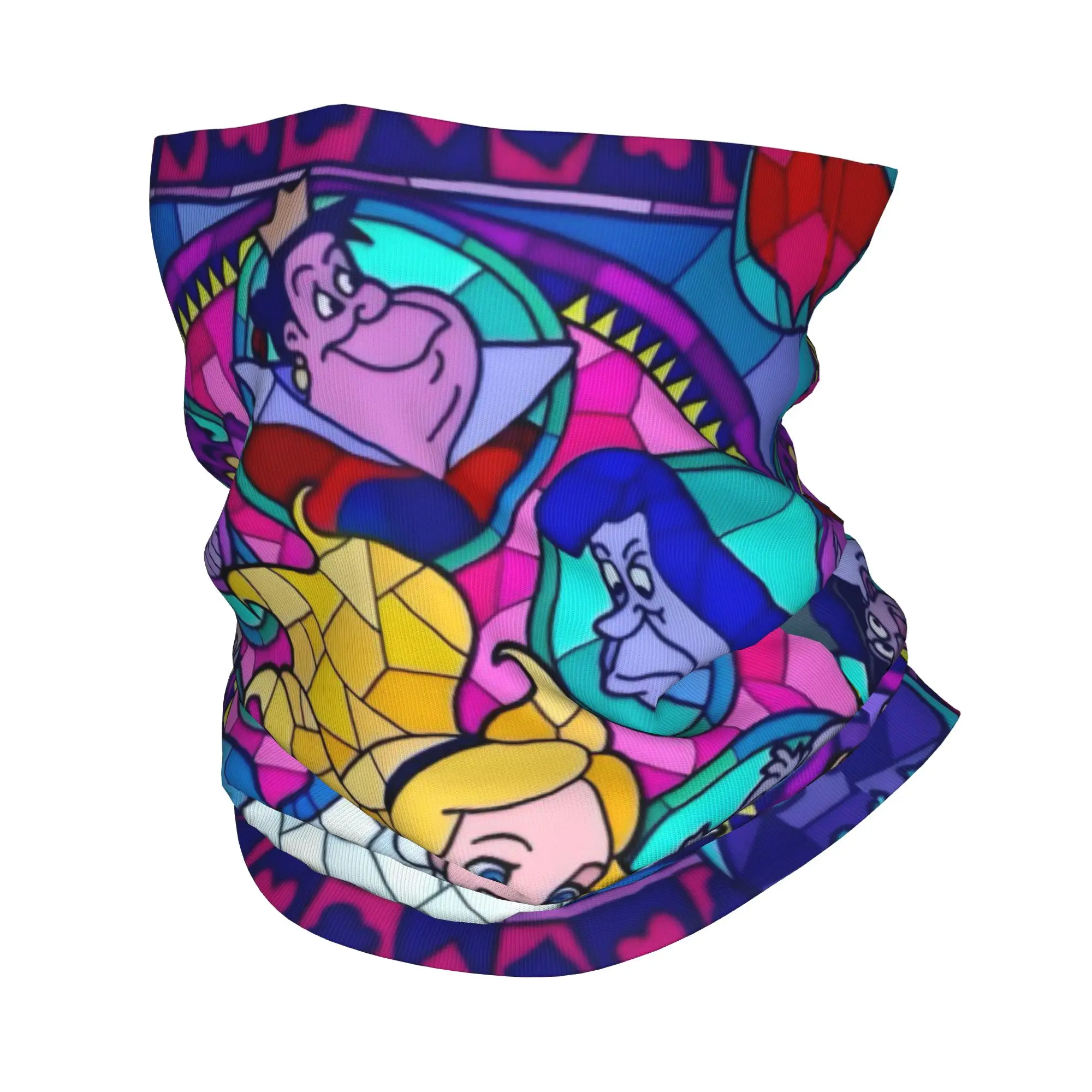 

Индивидуальная бандана-шарф с изображением Чеширского кота в стиле комикса, унисекс, зимний, для лыж и походов, саркастический дизайн, маска для лица