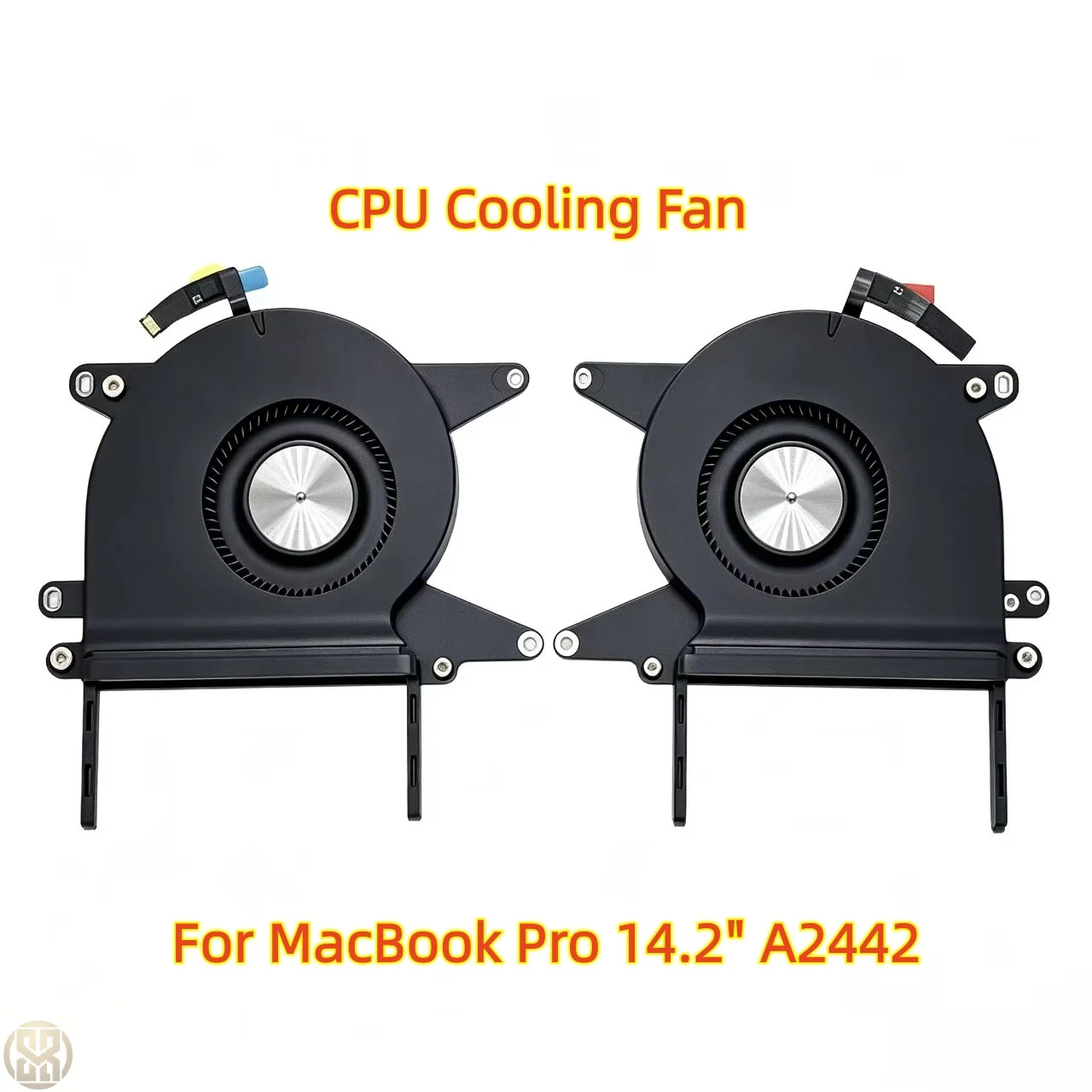 Ventilador de refrigeración original para CPU 610-00533/610-00535 para MacBook Pro 14.2" A2442 finales de 2021-2024 M1 Pro, reemplazo del enfriador.