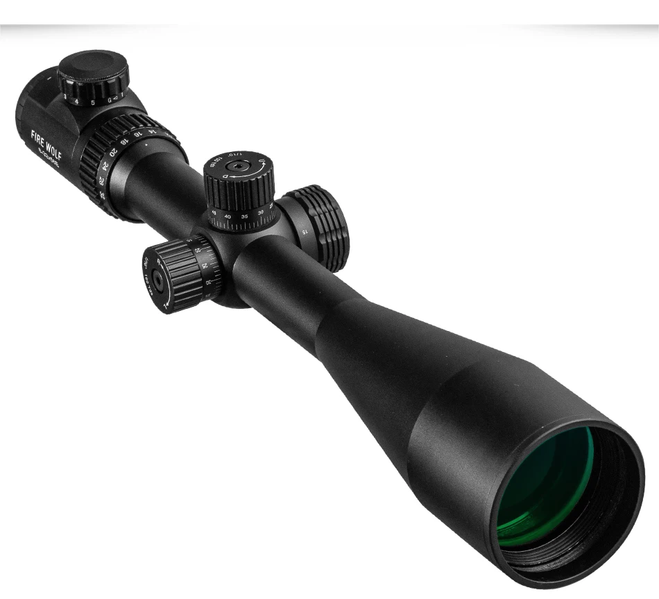 Tactical 8-32X56 E Air Rifle Optics Red Dot Green Sniper Scope Compact Riflescopes Hunting Scopes With 20mm/11mm Rail Mounts