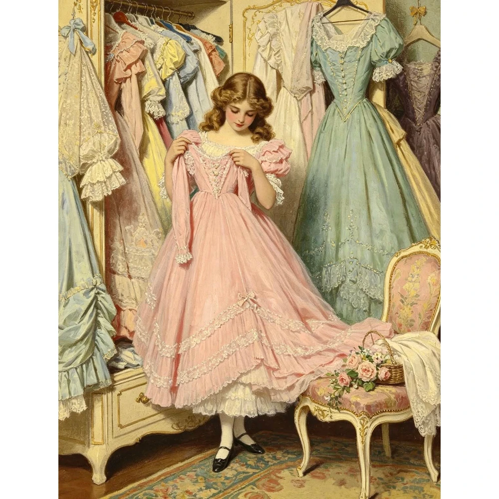 

500/1000/1200/2000 PCS Jigsaw Puzzles Antique Wardrobe Fashion Family Activity Relaxing Games for Living Room Home Decor Gift