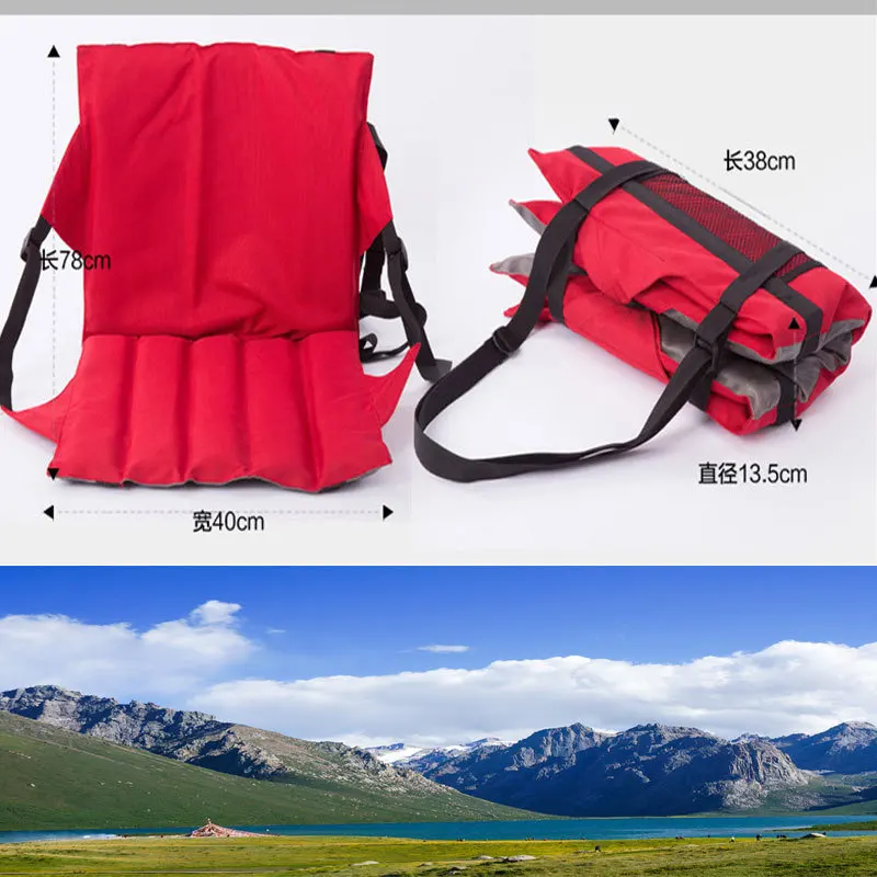 

2025 Premium Folding Beach Chair with Backrest - Portable & Lightweight for Outdoor, Camping, Travel - Comfortable Seat Cushion