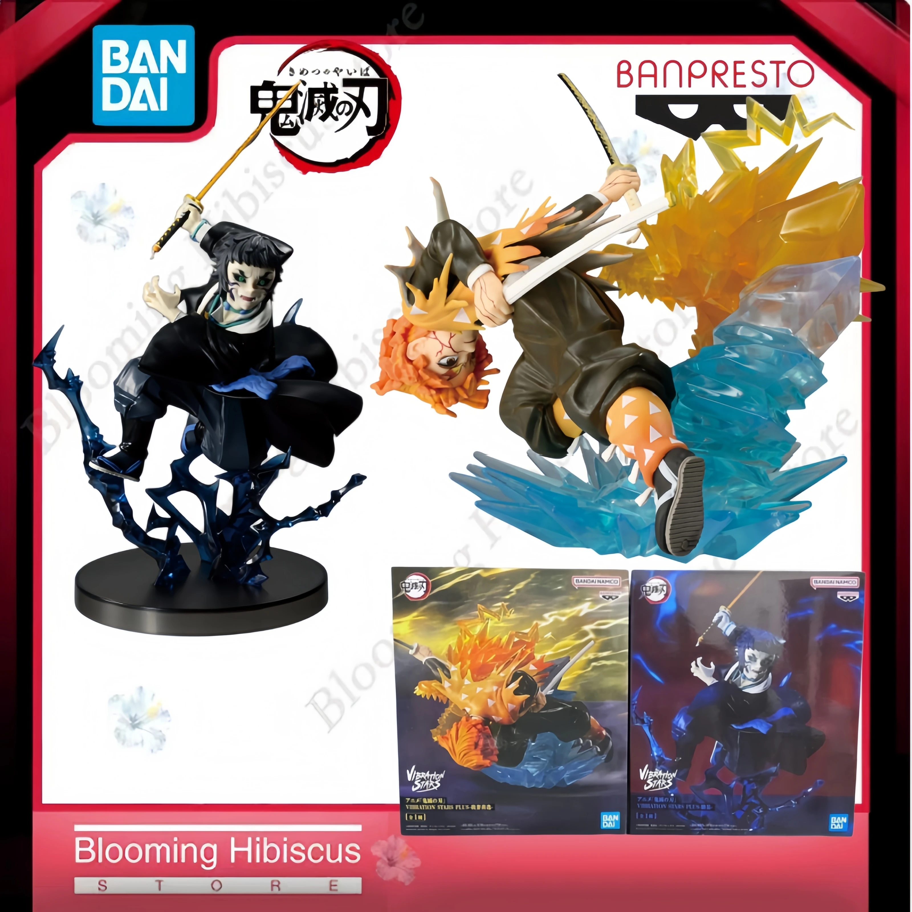

DEMON SLAYER: Набор Агацума Зеницу и Каигаку VIBRATION STARS PLUS, коллекционная фигурка Bandai Banpresto, в наличии