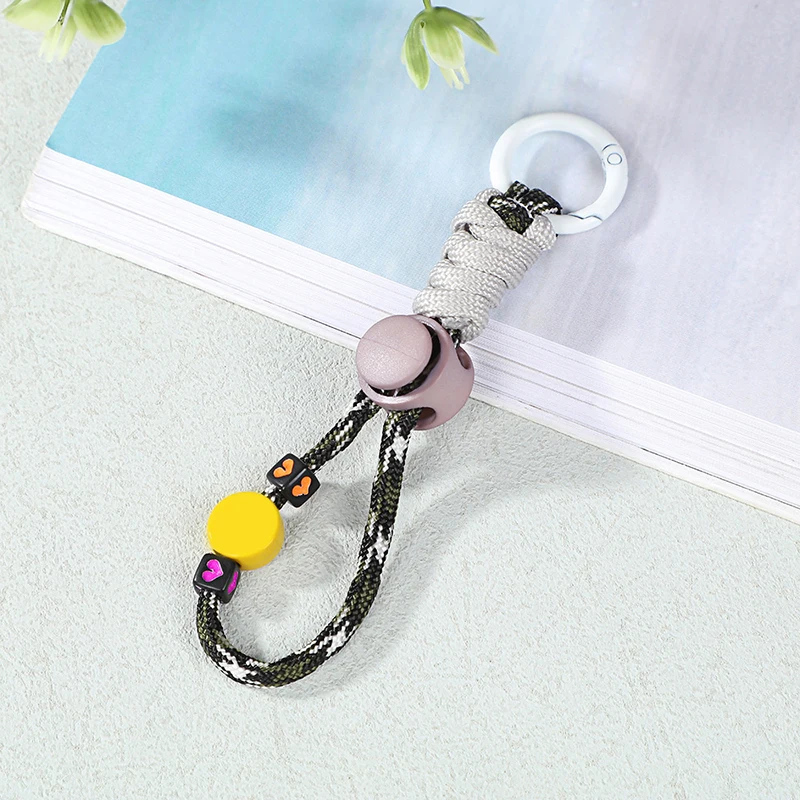 Нейлоновый ремешок для телефона с улыбкой, шнурок для IPhone, для Huawei, Xiaomi, Realme, универсальная подвесная цепочка для телефона, украшение для сумки