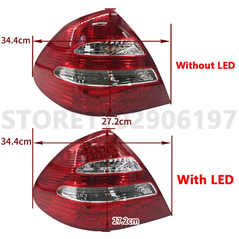 for 2002-2006 W211 Mercedes Benz E200 E220 E280 E320 E350 E400 E500 E55 Rear Lamp 2118200364 2118200464 2118200564 2118200664