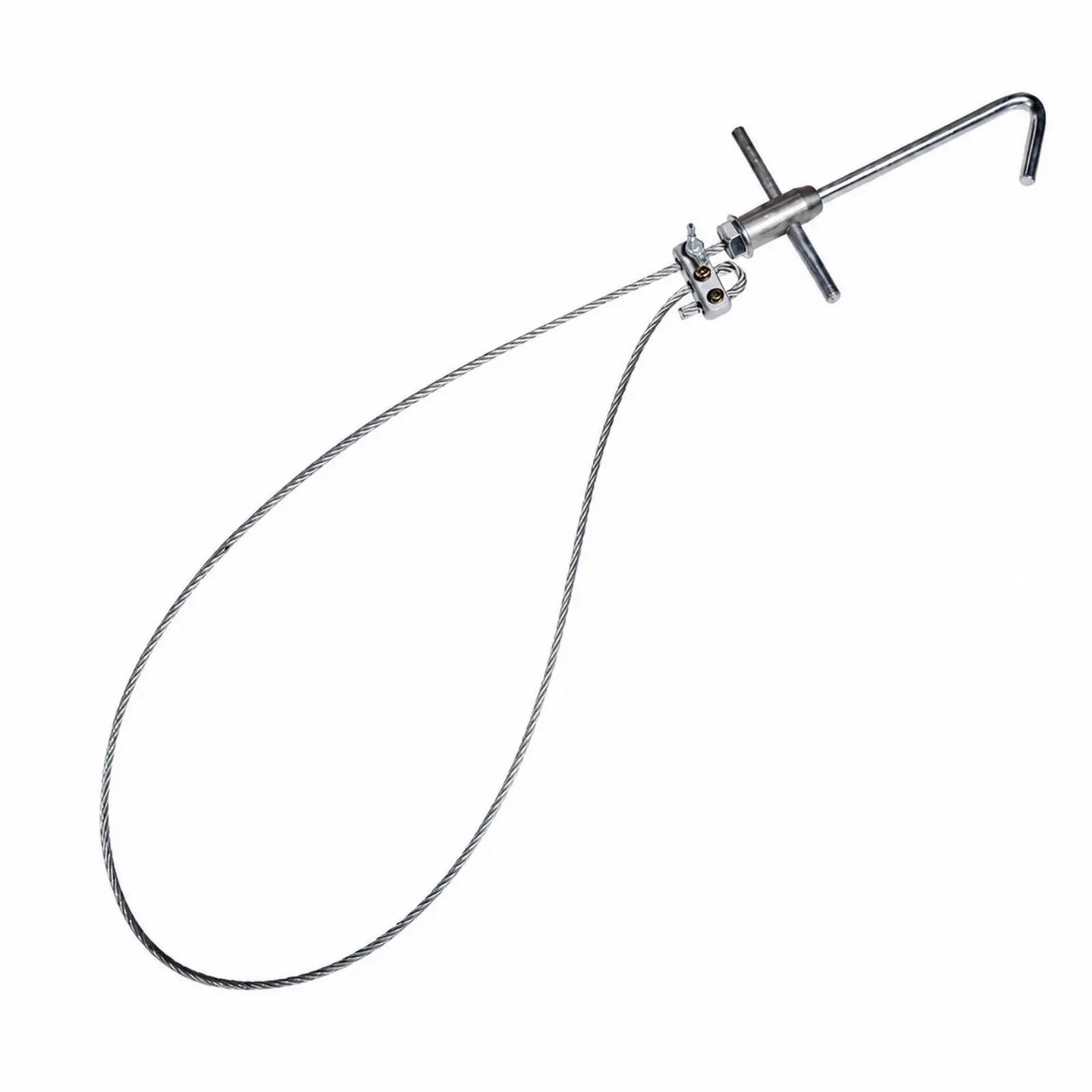 Farm Livestock Snare Pole for Safe Pig Restraint with Steel Wire Loop for Routine Care and Treatment Use