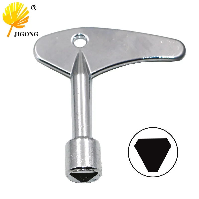 Один-внутренний-треугольный-клапан-счетчика-воды-ключ-для-лифта