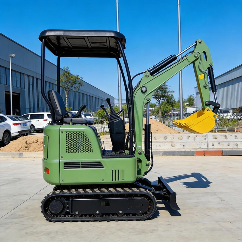 

Customized 1.5/1.8Ton Mini Digger Excavator Diesel Engine Hydraulic Europe Godet Chantier Constructio