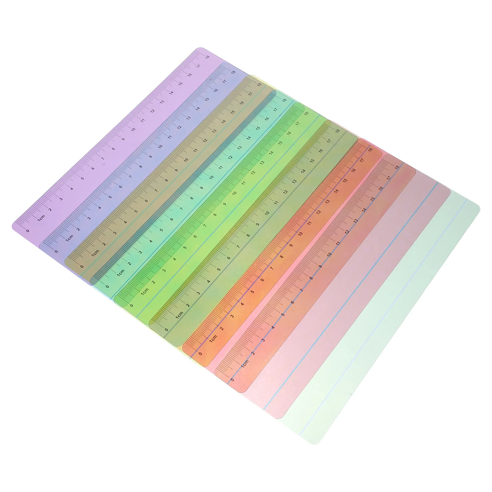 8Pcs Reading Guide Strips Clear Overlay Bookmarks Highlight Tracking Rulers for Efficient Reading Comprehension Book Lovers