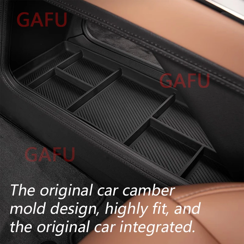 For NIO ES6 ES8 2018-2022 Car Lower Central Control Storage Box Silicone Car Interior Decoration Modification Accessories