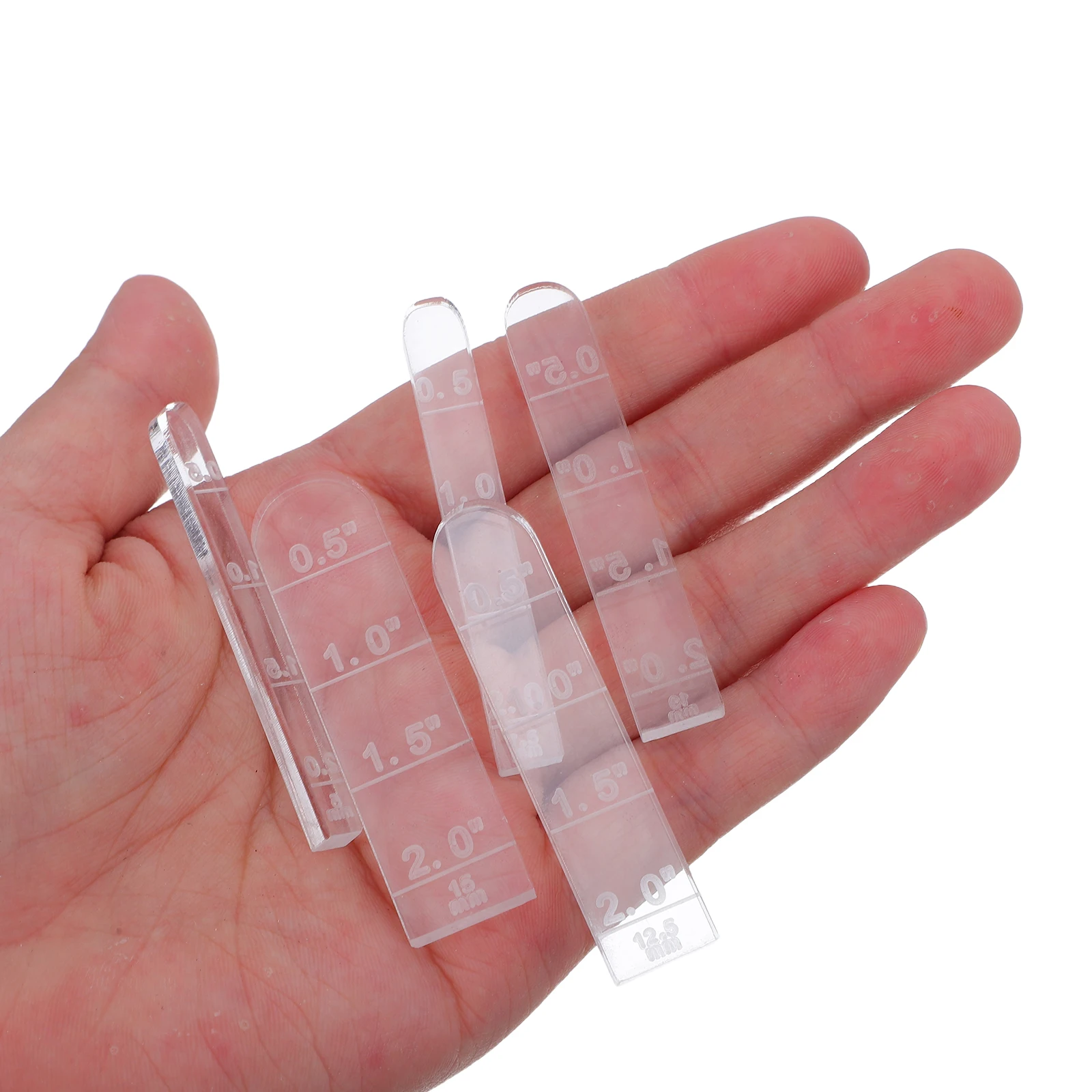 

Набор из 5 акриловых направляющих для полимерной глины — радужные арочные направляющие для изготовления серег и украшений — прецизионный инструмент для работы с глиной