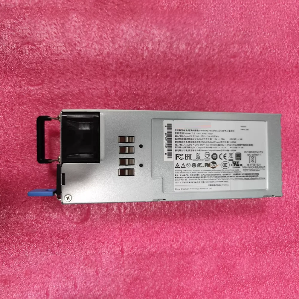 

GW-CRPS160D For Great Wall 1300W Server Disassembled Redundant Power Supply