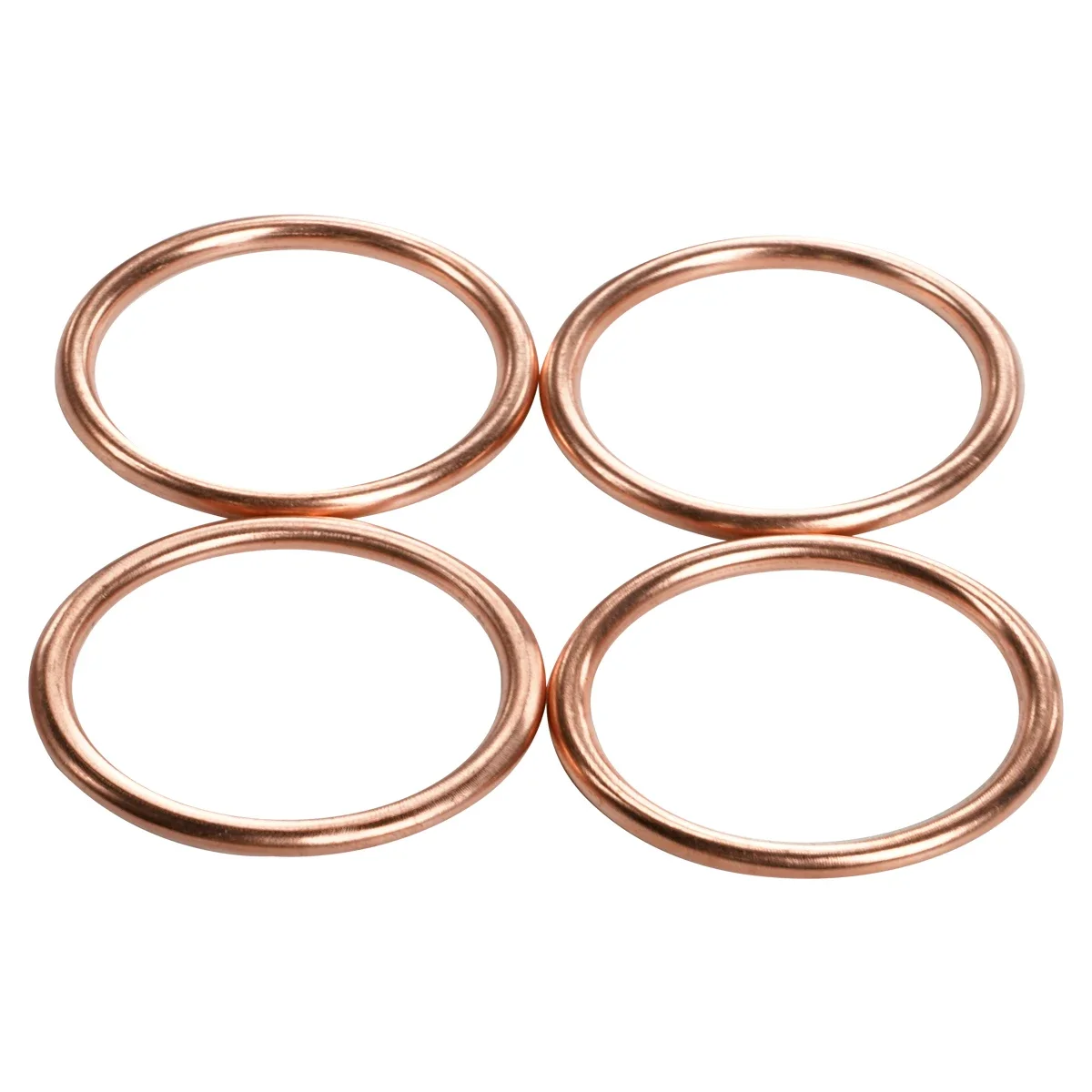 4pcs Motorcycle Exhaust Pipe Gasket for Honda CB1000R 09-16 2023 CL500A 2023 ST1300 02-17 CMX500 Rebel 2017 CBR650F 14-16