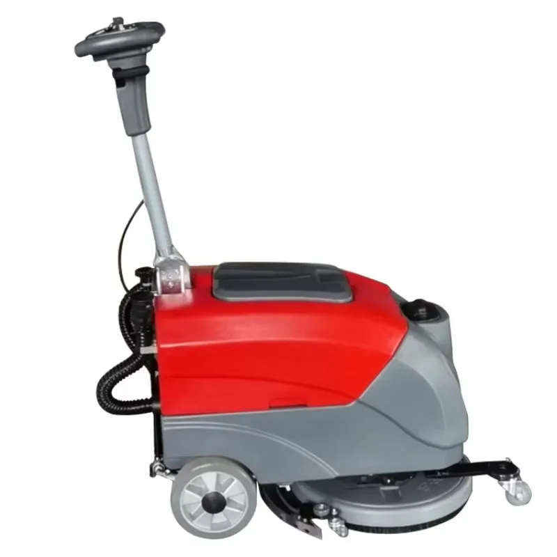 New Design Foldable Floor Scrubber Industrial Floor Washing Machine Scrubber Dryer Floor Scrubber