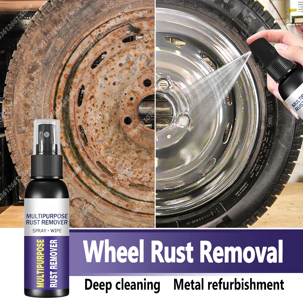 Rust Removal of Car Motorcycles Truck Automobile Exhaust Pipe Wheel Brake Discs Remove Rust Multifunction Cleaning Renovation