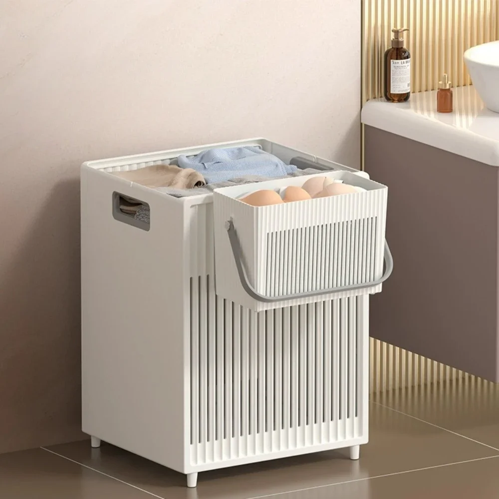 Laundry Basket Wall Mount Foldable Dirty Clothes Basket Household Bathroom Storage Basket Dirty Clothes Storage Clothes Basket