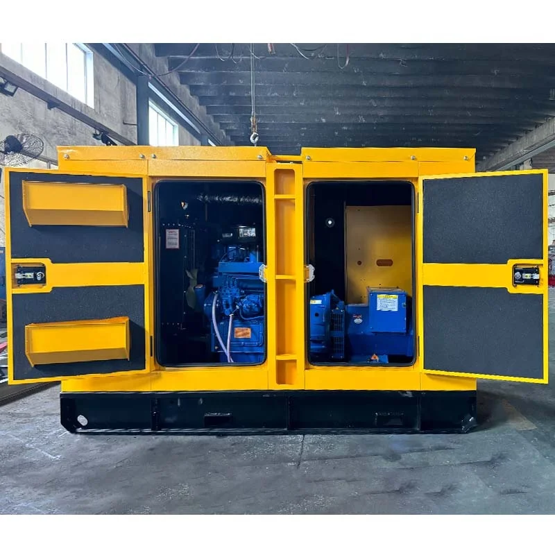 50kw サイレントディーゼル発電機濰坊シリーズ R4108ZD エンジン 100% 銅オルタネーター 50/60HZ 三相