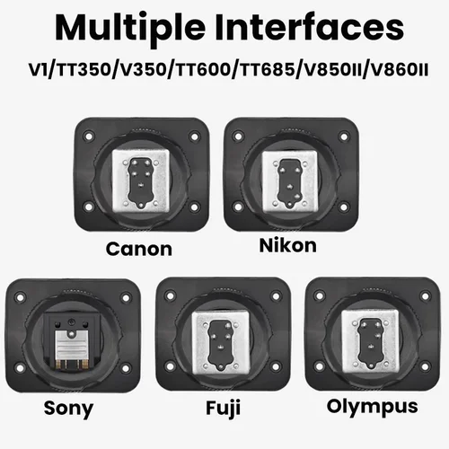 Imagen 2 del producto Zapata de Flash TT600S V860III, accesorios de repuesto compatibles con Speedlite V1 V860II V850III V350S TT685 TT685II TT350 TT600S