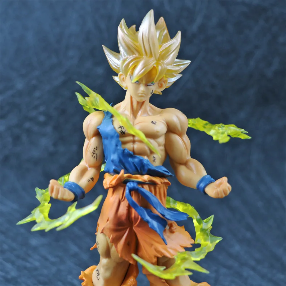 17cm Anime Dragon Ball Z Son Goku Super Saiyan Figure Goku DBZ PVC Action Figure Statue Collection Model Kids Toys Doll Gifts