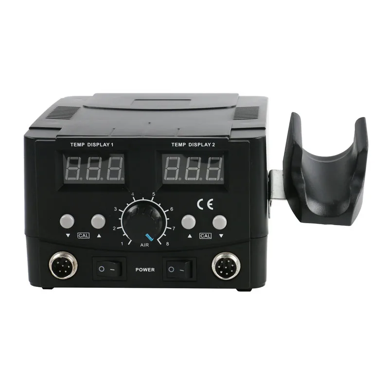 

BGA Hot Air Gun+Soldering Iron Digital Rework Station Indurial Phone Repair PCB Solder Welding Tool